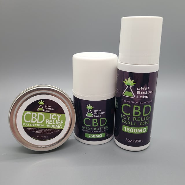 Full Spectrum CBD Topicals pHat Bottom Labs